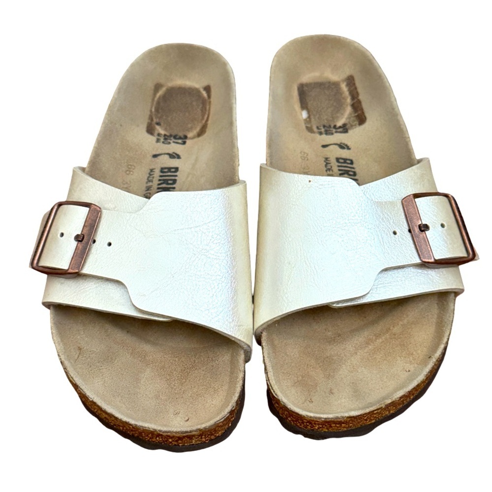 Birkenstock Catalina -Graceful Pearl White Sandals - Picture 2 of 7